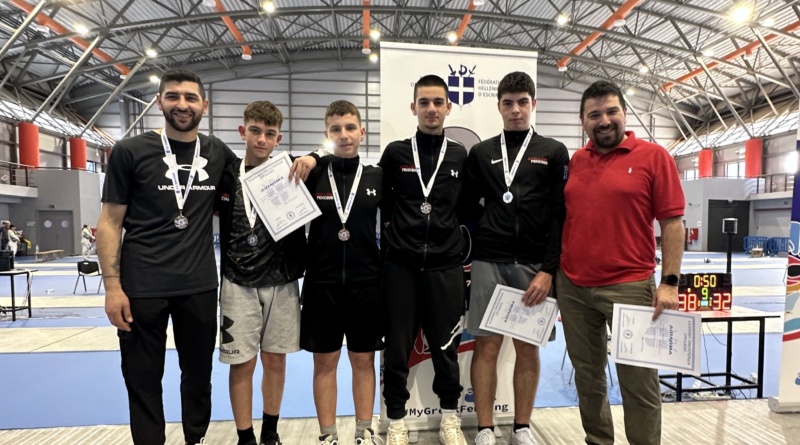 Ξιφασκία – Αποτελέσματα από το Πανελλήνιο Πρωτάθλημα Εφήβων – Νεανίδων